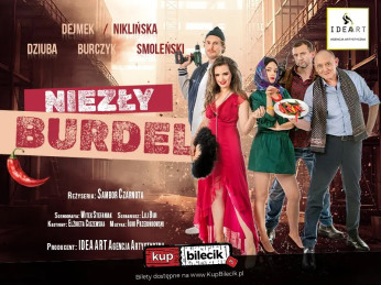 Nowa Dęba Wydarzenie Spektakl "Niezły Burdel" - komedia, w której śmiech miesza się z refleksją, a każdy widz znajdzie tu kawałek.