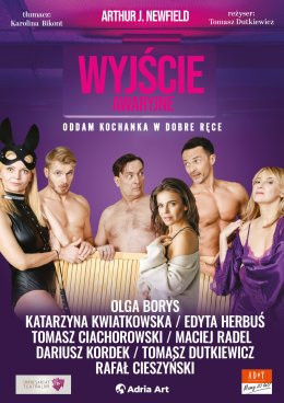 Dębica Wydarzenie Spektakl Wyjście awaryjne - oddam kochanka w dobre ręce